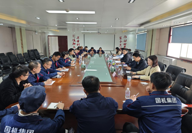 國機精工黨委書記、董事長、總經(jīng)理蔣蔚一行到軸研所調(diào)研